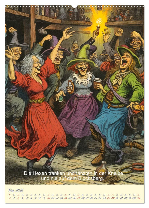 Märchen. Wie es wirklich war und nie erzählt wurde! (CALVENDO Premium Wandkalender 2026)