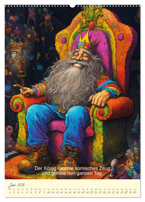 Märchen. Wie es wirklich war und nie erzählt wurde! (CALVENDO Premium Wandkalender 2026)