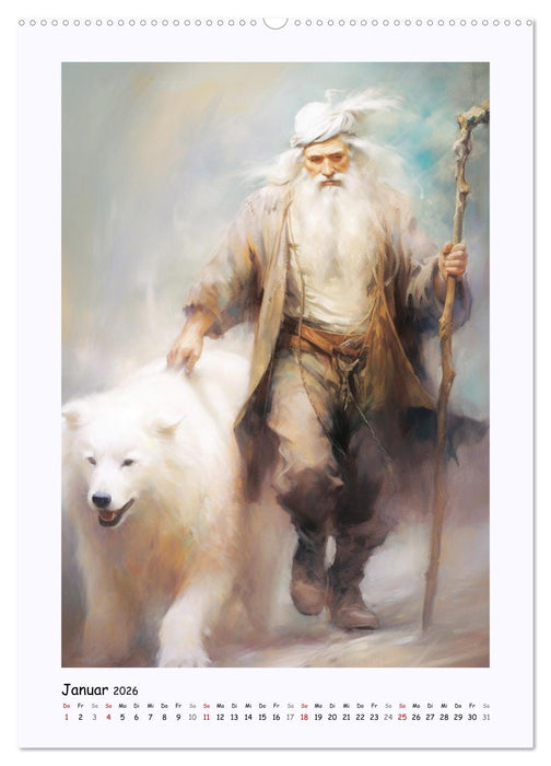 Zwischenwelt. Wandeln hinter den Schleiern (CALVENDO Premium Wandkalender 2026)