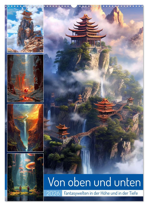 Von oben und unten (CALVENDO Wandkalender 2026)
