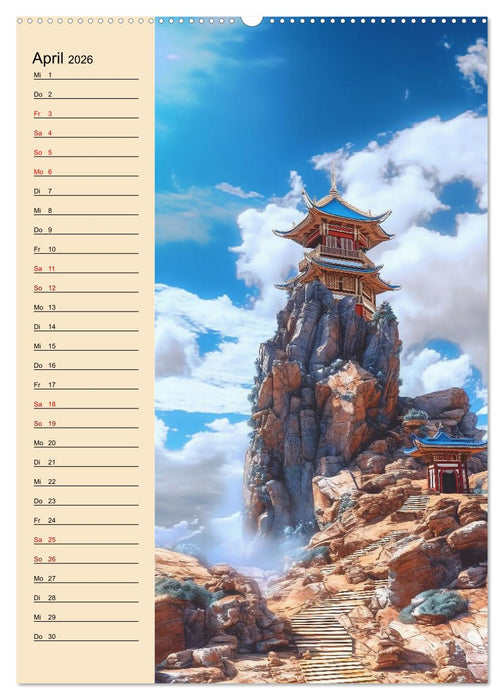 Von oben und unten (CALVENDO Wandkalender 2026)