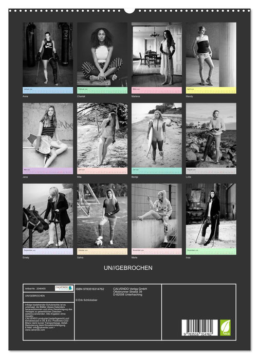 UN//GEBROCHEN (CALVENDO Premium Wandkalender 2026)