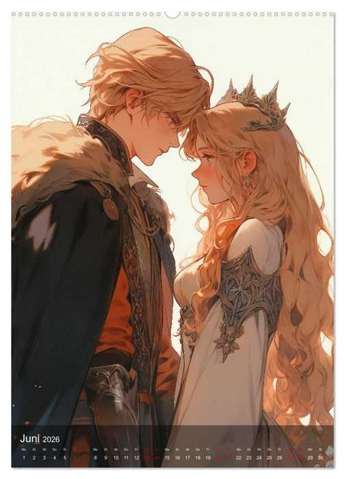 Verliebt in Manga (CALVENDO Wandkalender 2026)