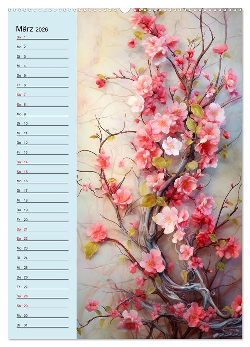 Blütenarrangements (CALVENDO Wandkalender 2026)