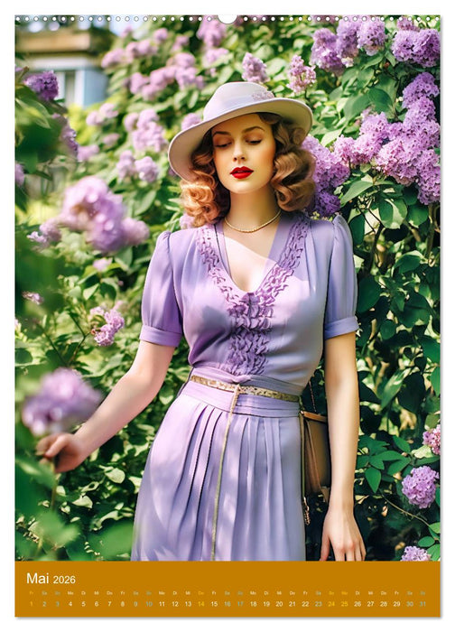 Die Goldenen 20er - In Anlehnung an die Ära der Mode (CALVENDO Premium Wandkalender 2026)