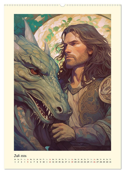 Zauberland. Der magische Ort hinter dem Schleier (CALVENDO Premium Wandkalender 2026)