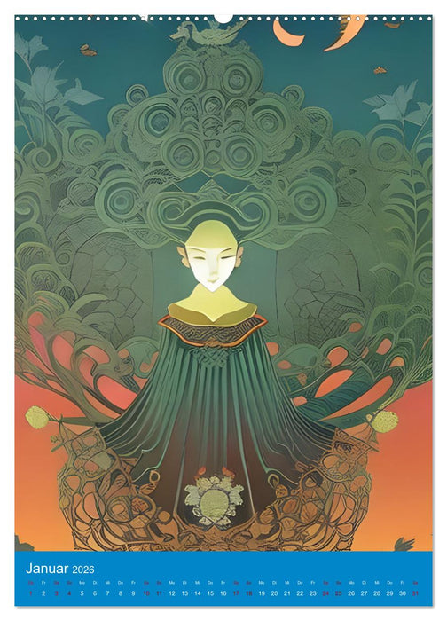 Verborgene Schönheit (CALVENDO Premium Wandkalender 2026)