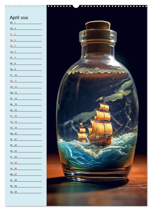 Voll die Flasche (CALVENDO Wandkalender 2026)