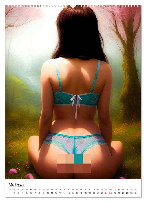 Schöne Rücken! (CALVENDO Wandkalender 2026)