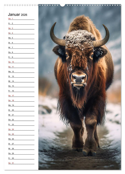 Ganz von vorn (CALVENDO Premium Wandkalender 2026)