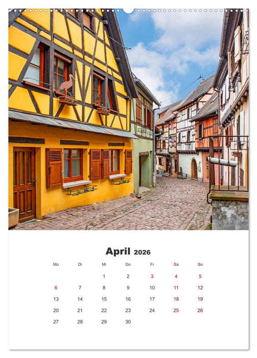 Eguisheim - Postkartenidylle (CALVENDO Wandkalender 2026)