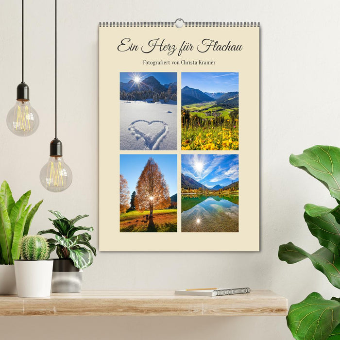 Ein Herz für Flachau (CALVENDO Wandkalender 2026)