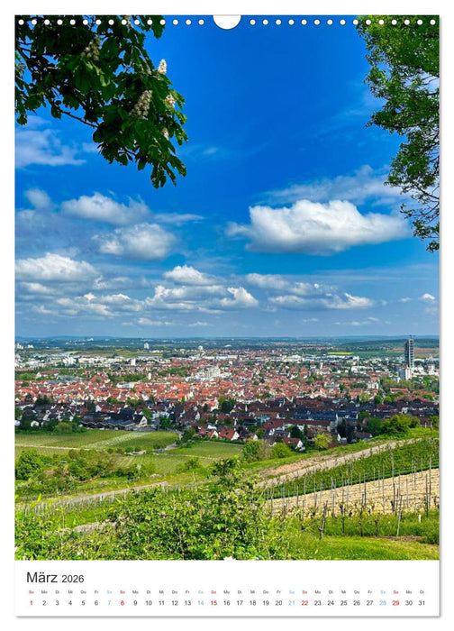 Rund um Fellbach (CALVENDO Wandkalender 2026)