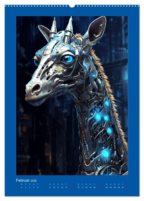 Leuchtend blaue Kraft (CALVENDO Wandkalender 2026)