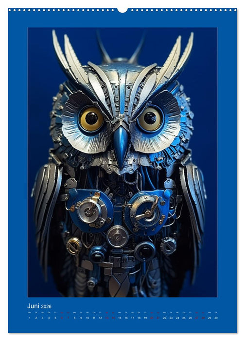 Leuchtend blaue Kraft (CALVENDO Wandkalender 2026)