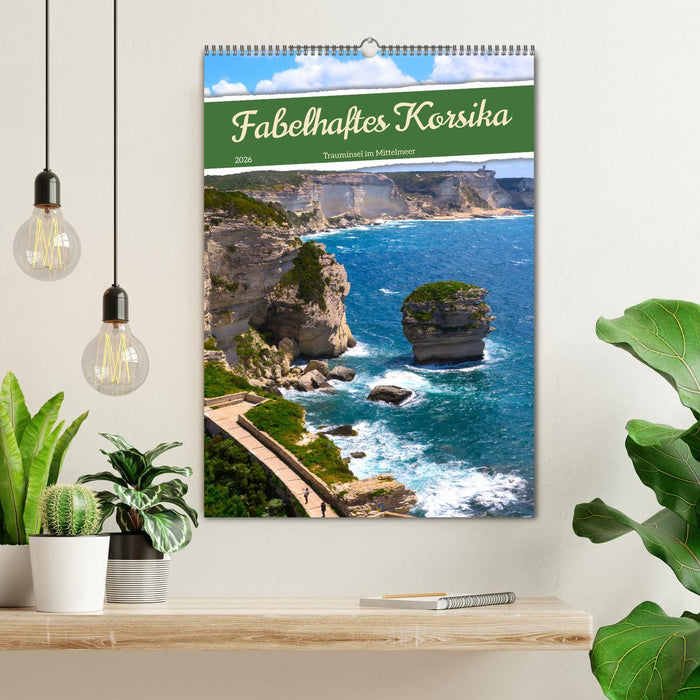 Fabelhaftes Korsika - Trauminsel im Mittelmeer (CALVENDO Wandkalender 2026)