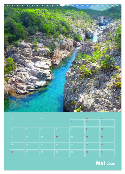 Fabelhaftes Korsika - Trauminsel im Mittelmeer (CALVENDO Wandkalender 2026)