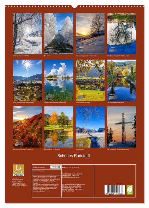 Schönes Radstadt (CALVENDO Premium Wandkalender 2026)