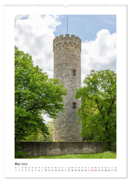 Wassertürme (CALVENDO Premium Wandkalender 2026)