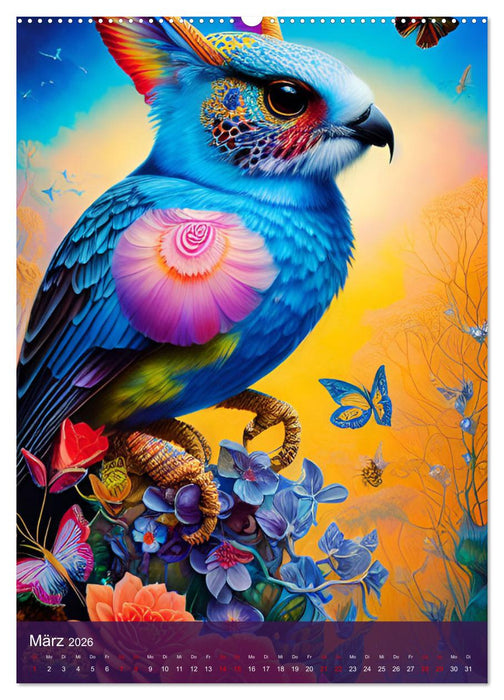 Fotokunst mit KI - Surrealismus (CALVENDO Wandkalender 2026)