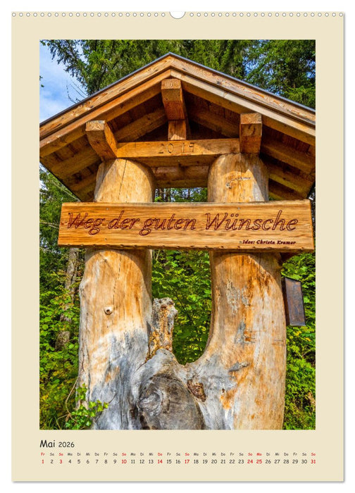 Ein Herz für Flachau (CALVENDO Premium Wandkalender 2026)