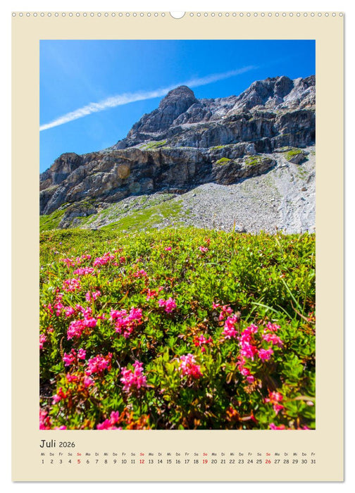 Ein Herz für Flachau (CALVENDO Premium Wandkalender 2026)