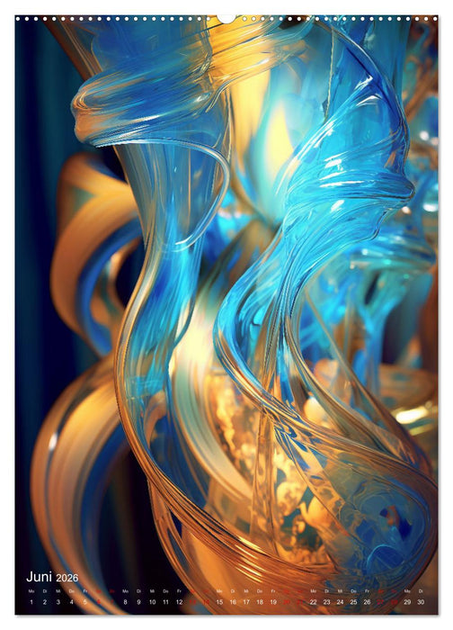 Lebendigs Glas (CALVENDO Wandkalender 2026)