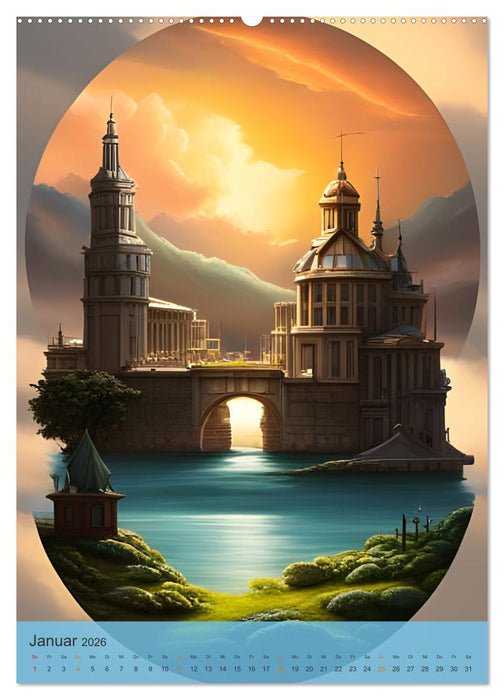 Fantastische Einblicke (CALVENDO Premium Wandkalender 2026)