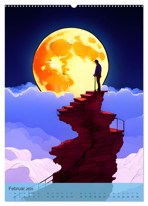 Fantastische Einblicke (CALVENDO Premium Wandkalender 2026)