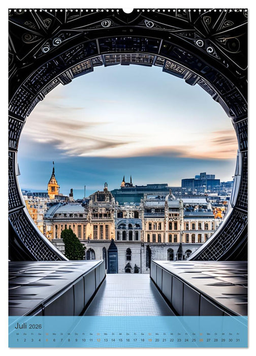 Fantastische Einblicke (CALVENDO Premium Wandkalender 2026)