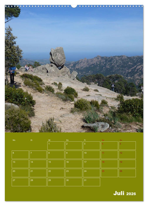 Fabelhaftes Korsika - Trauminsel im Mittelmeer (CALVENDO Premium Wandkalender 2026)
