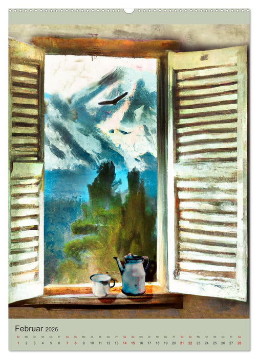 Einblicke - Ausblicke (CALVENDO Wandkalender 2026)