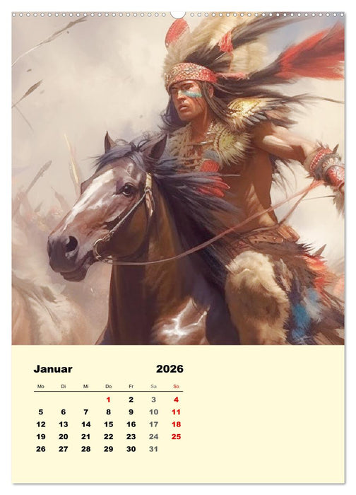 Indian Fantasy (CALVENDO Premium Wandkalender 2026)
