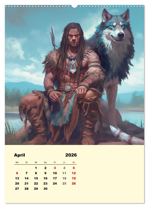 Indian Fantasy (CALVENDO Premium Wandkalender 2026)