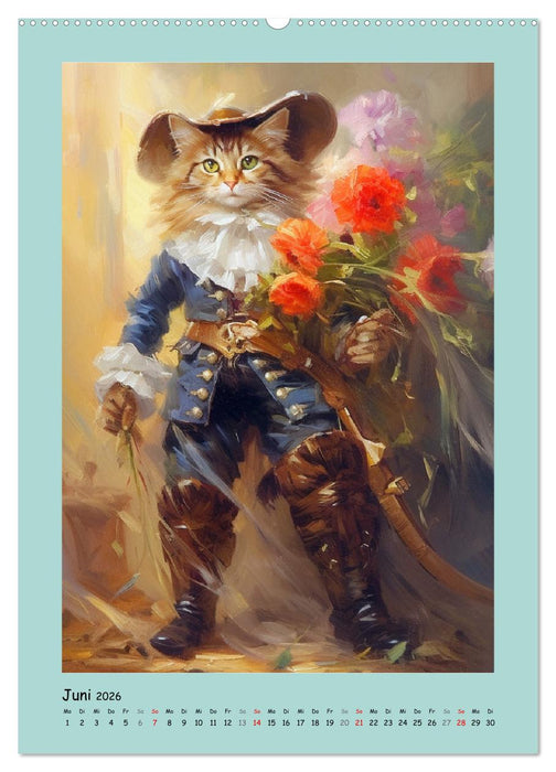 Zauberhafte Märchenillustrationen im Romantik-Stil (CALVENDO Wandkalender 2026)