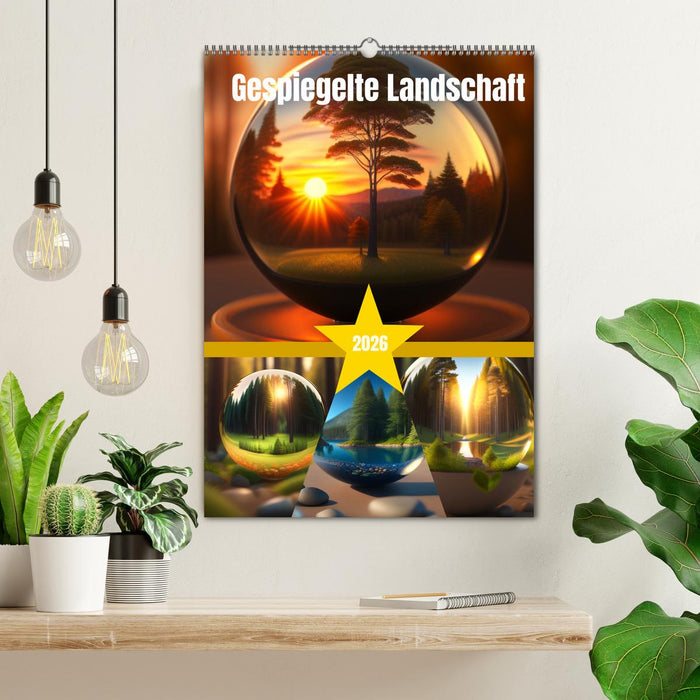 Gespiegelte Landschaft (CALVENDO Wandkalender 2026)