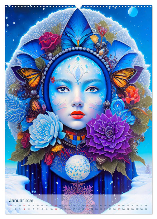 Die vier Jahreszeiten 2026 (CALVENDO Wandkalender 2026)