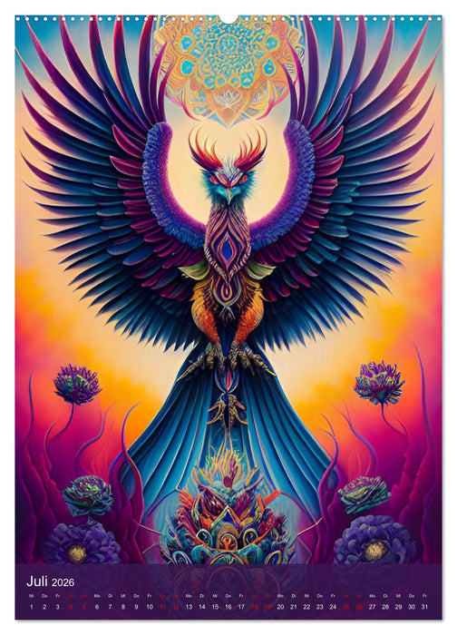 Fotokunst mit KI - Surrealismus (CALVENDO Premium Wandkalender 2026)