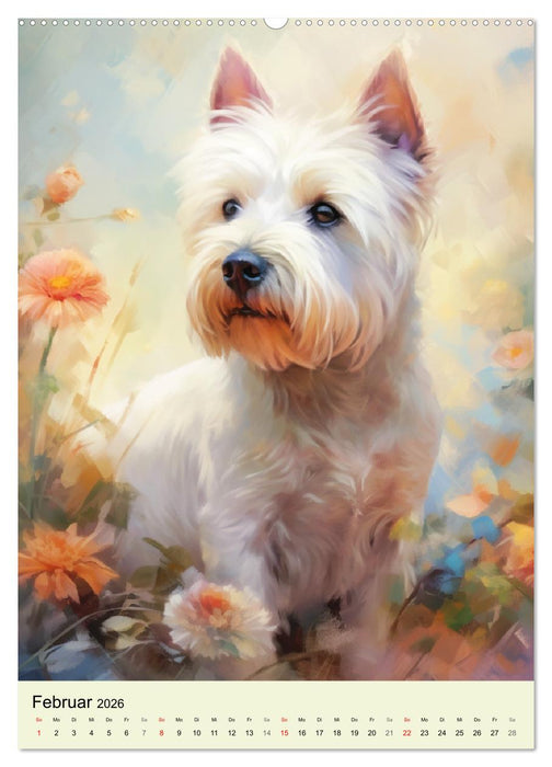 Kleine Hunde. Entzückend, lieblich, duftig (CALVENDO Wandkalender 2026)