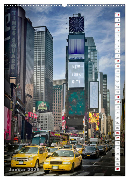 FASZINATION USA Urbanes und Naturhighlights (CALVENDO Wandkalender 2026)