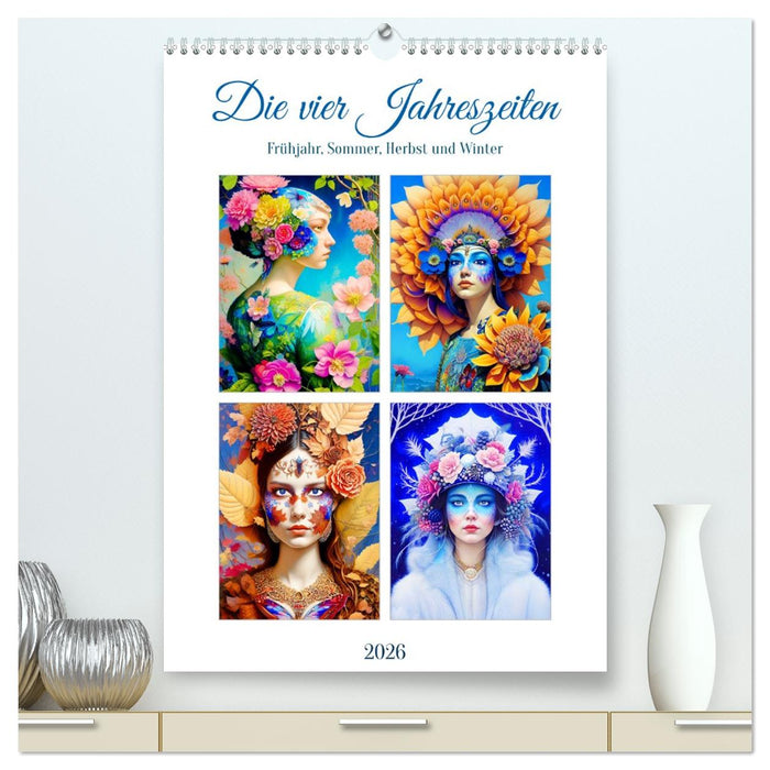 Die vier Jahreszeiten 2026 (CALVENDO Premium Wandkalender 2026)