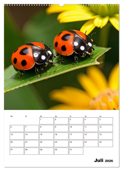 Mit Tieren hinein in das neue Jahr (CALVENDO Premium Wandkalender 2026)