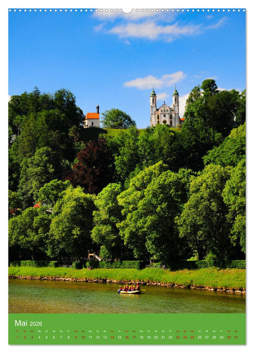 Malerische Kirchen und Kapellen (CALVENDO Wandkalender 2026)