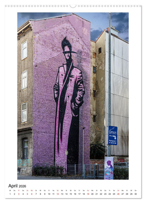 Kunst an Hauswänden (CALVENDO Wandkalender 2026)
