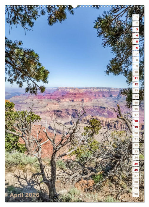 FASZINATION USA Urbanes und Naturhighlights (CALVENDO Premium Wandkalender 2026)