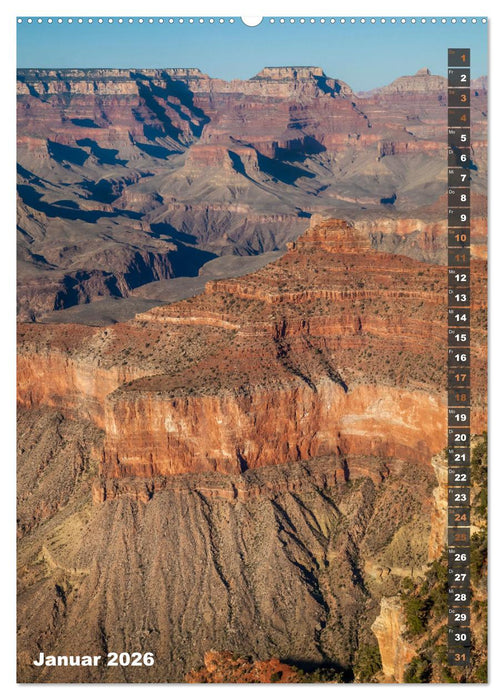 GRAND CANYON Imposante Aussichten (CALVENDO Wandkalender 2026)