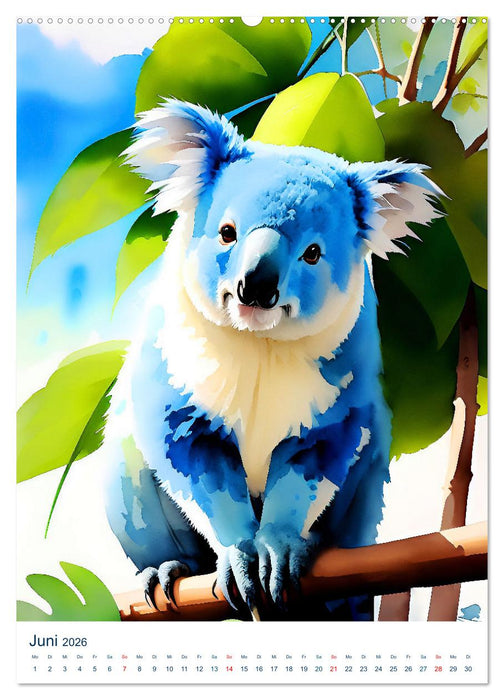 Bedrohte Tierarten 2026 (CALVENDO Wandkalender 2026)