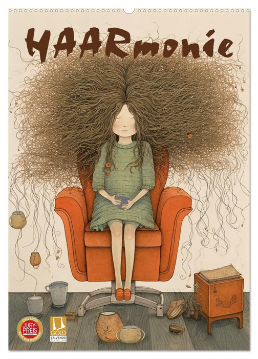 HAARmonie (CALVENDO Wandkalender 2026)