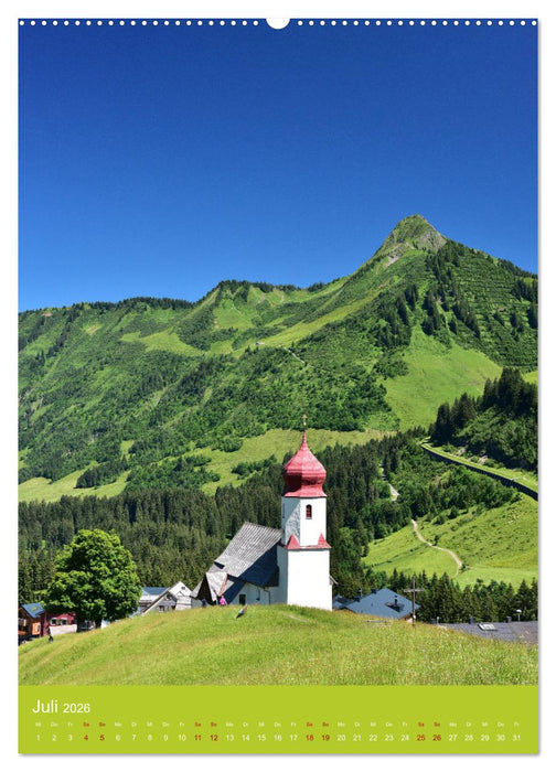 Malerische Kirchen und Kapellen (CALVENDO Premium Wandkalender 2026)
