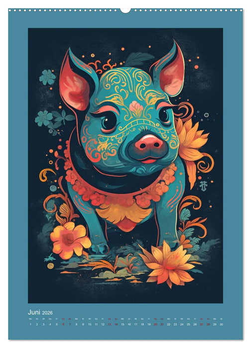 Niedliches vom Bauernhof (CALVENDO Wandkalender 2026)